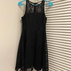 Spirit of Grace Lace Black Dress